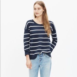 Madewell pullover sweater in stripe!